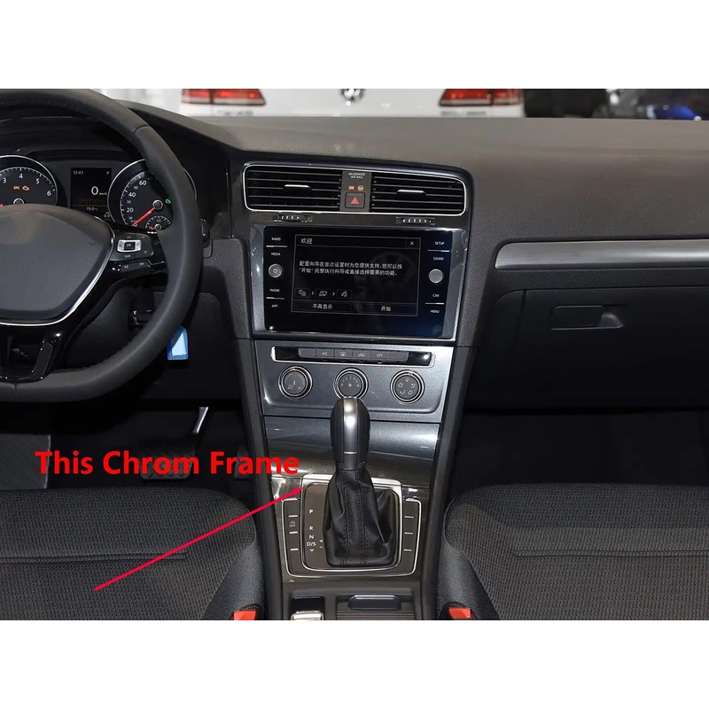 Somivo LHD Automatic Gear Knob Lever Frame Bracket for VW