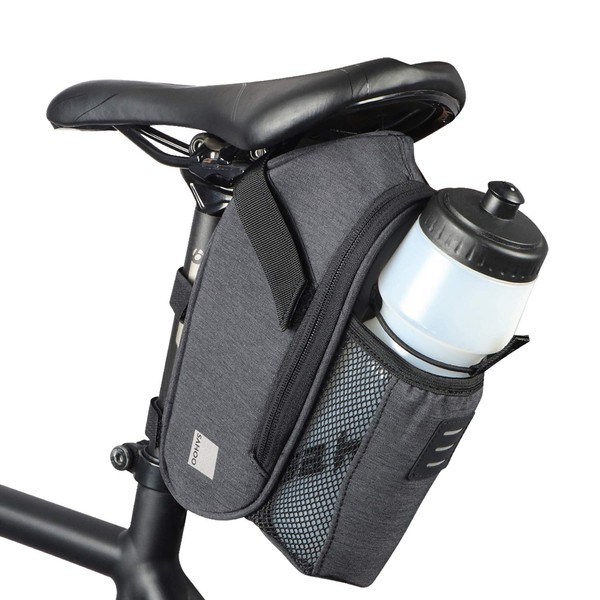 ArcEnCiel Bike Saddle Bag Waterproof Bicycle Strap-On Seat Pack Bag Cycling Wedge Water Bottle Holder