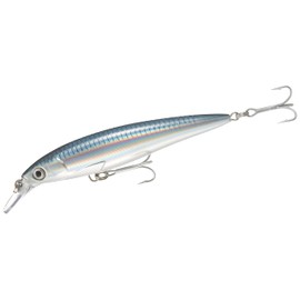 Rapala X-Rap Saltwater Lure with Two No. 2 Hooks, 1.2-2.4 m Swimming Depth, 12 cm Size, Baitfish