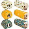 CroBlissful 6 Pieces Guinea Pig Hideout Set Warm Soft Rat