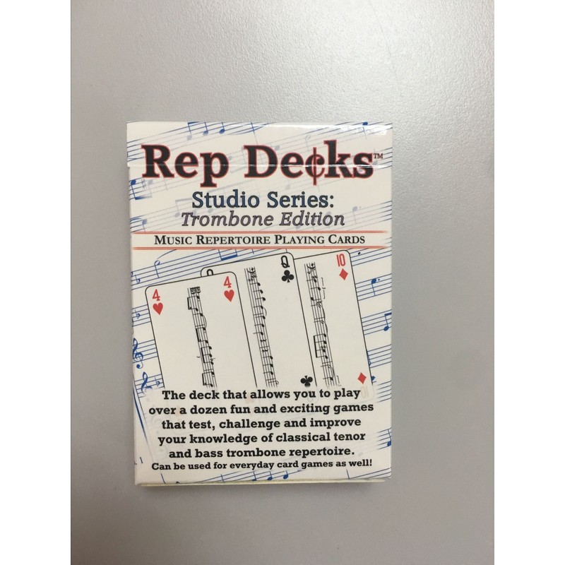 Rep Decks - Studio Series: Trombone Edition