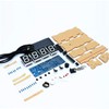 Digital Alarm Clock,LED 4 Digital Clock Timekeeping Electronic DIY Kit