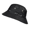 Toutacoo, Adjustable Summer Bucket Hat - Unisex Black
