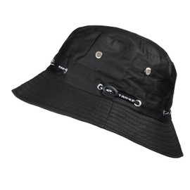 Toutacoo, Adjustable Summer Bucket Hat - Unisex Black