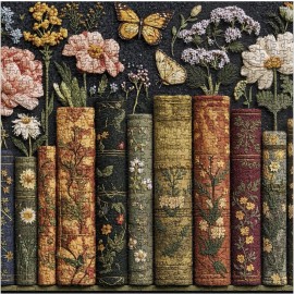 Brand: IdeaBazar Beautiful Garden Flower Book Puzzles for Adults 1000 Pieces Art, Colorful...