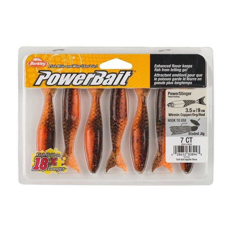 Berkley PowerBait PowerStinger Fishing Soft Bait