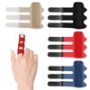 Zovator Finger Splint Set of 4, Adjustable Finger Orthosis with