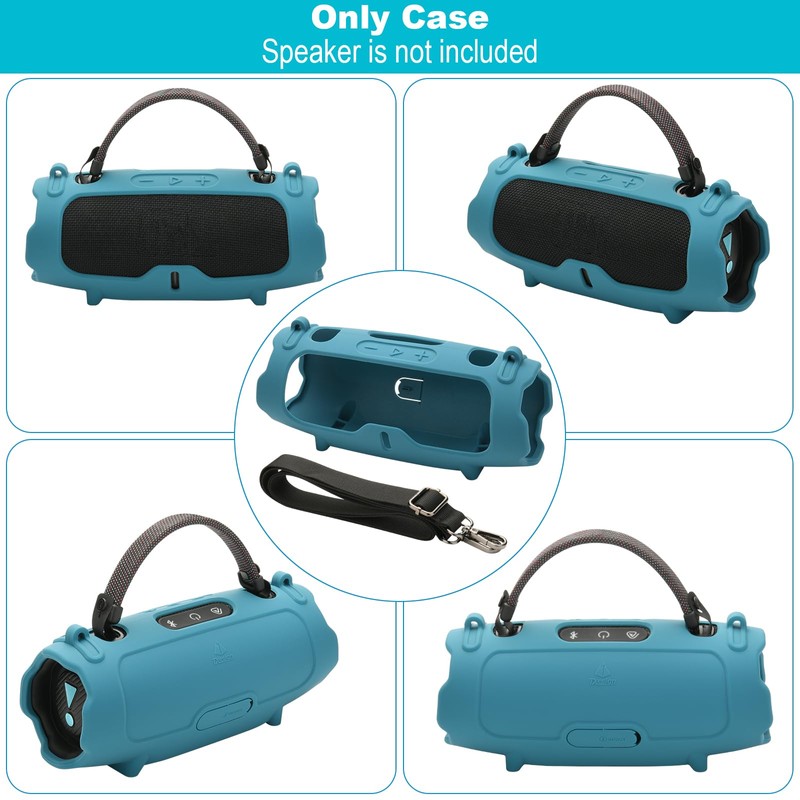 TXEsign Silicone Case Cover for JBL Charge 6- Portable Speaker,