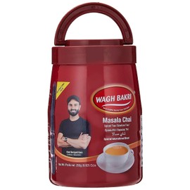 Wagh Bakri Masala Tea Spiced Tea Leaves in Export Pack,250 grams / 8.825 oz