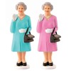 Kikkerland Figur winkenden Königin (Queen), solarbetriebene sortierte Farbe (1 Artikel)