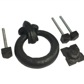 SEC Antq.Ring Knocker BLK S3325