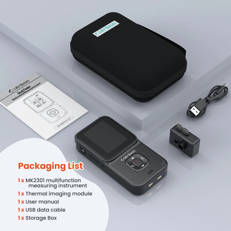 Metal Detector Wall Scanner with Newly Designed Positioning Hole for