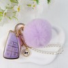 YILINXI Compatible with Chevy Key Fob Cover with Pom Pom