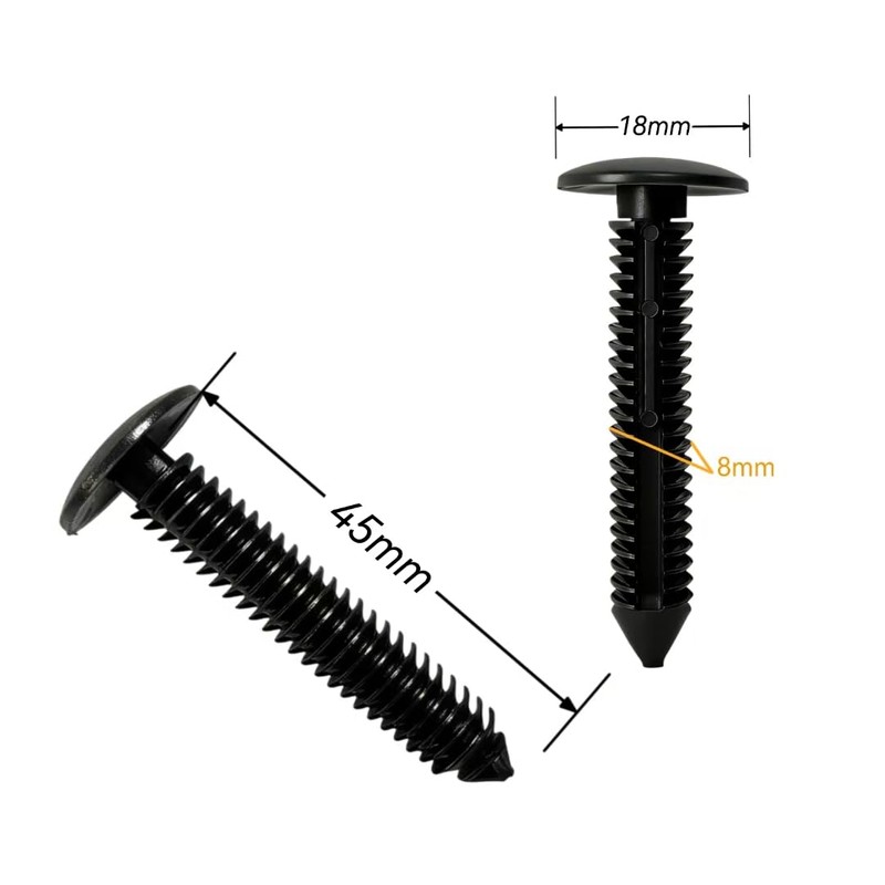 EKIONBY 20pcs Rocker Panel Moulding Retainer Clip W707889-S300 Compatiable with
