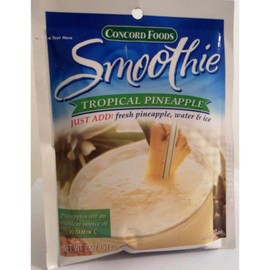 Concord Pineapple Smoothie Mix, 2 - Oz (Pack of 12)