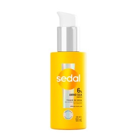 Sedal Sérum para Cabello Toque de Seda, 6% Amino-Silk Complex. 100 h de Suavidad en 1 min*. Cabello 100% más Sedoso. Control del Frizz*, 100 mL