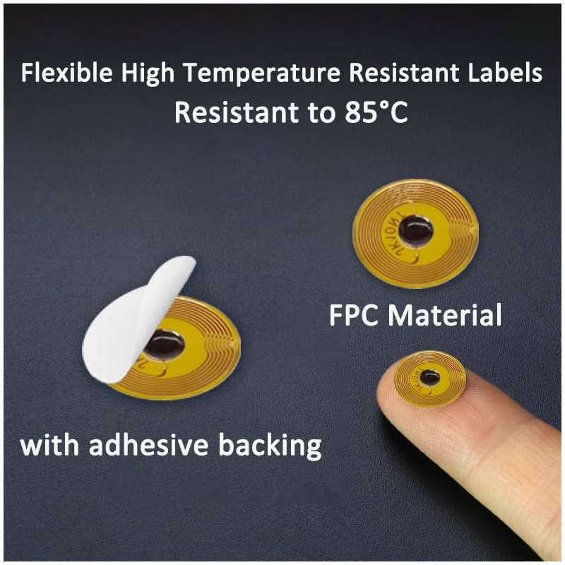 12 pcs NFC Tags NTAG215 FPC Tag Flexible NFC Nail