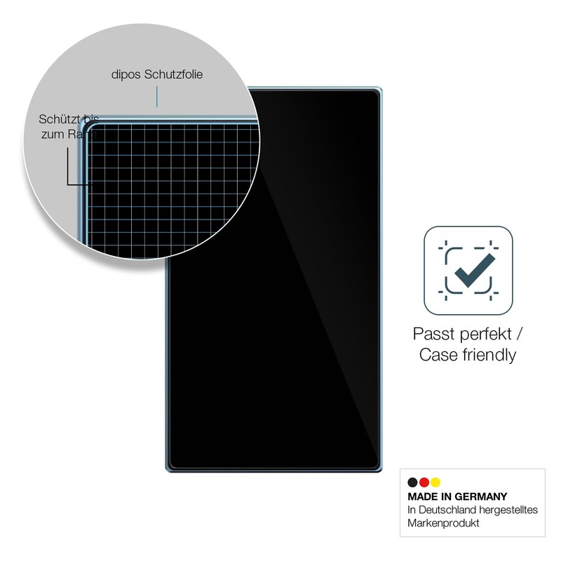 dipos I 2x Screen Protector 9H Clear Compatible with FiiO