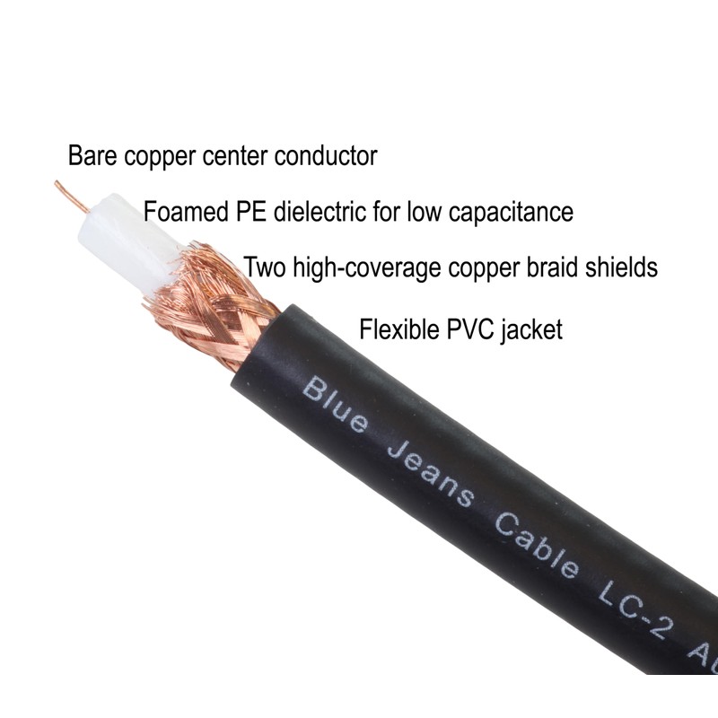 BJC LC-1 Stereo Audio Cables, 6 foot