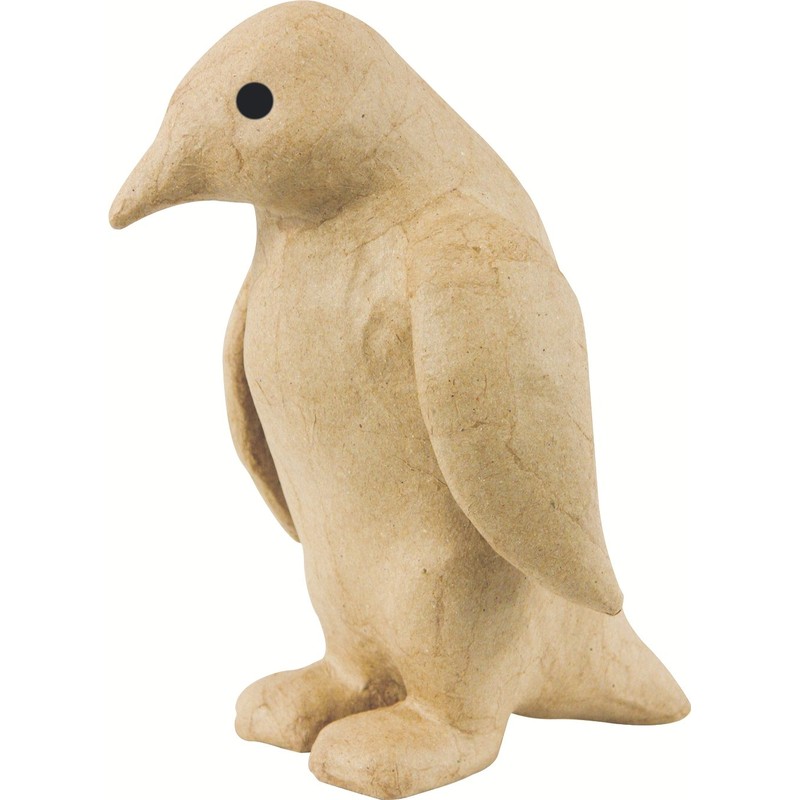 Décopatch - Ref SA116O - Penguin - Papier Maché Object