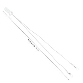 Scicalife Clip für Hörgeräte BTE für Erwachsene – Schutzseil zur Befestigung des Gurtes gegen Verlust von Kabel, tragbar für ältere Menschen