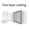 Digital Camera Sun Shade Hood Cover Display Screen Tempered Glass