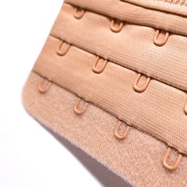 Bra Extender - Bra Extenders for Women - Beige, 4 Hook
