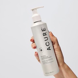 Acure | Acondicionador Bonding de hidratación profunda, ayuda a reparar y suavizar cabello seco, dañado o con color, con manteca de cacao y aceite de 