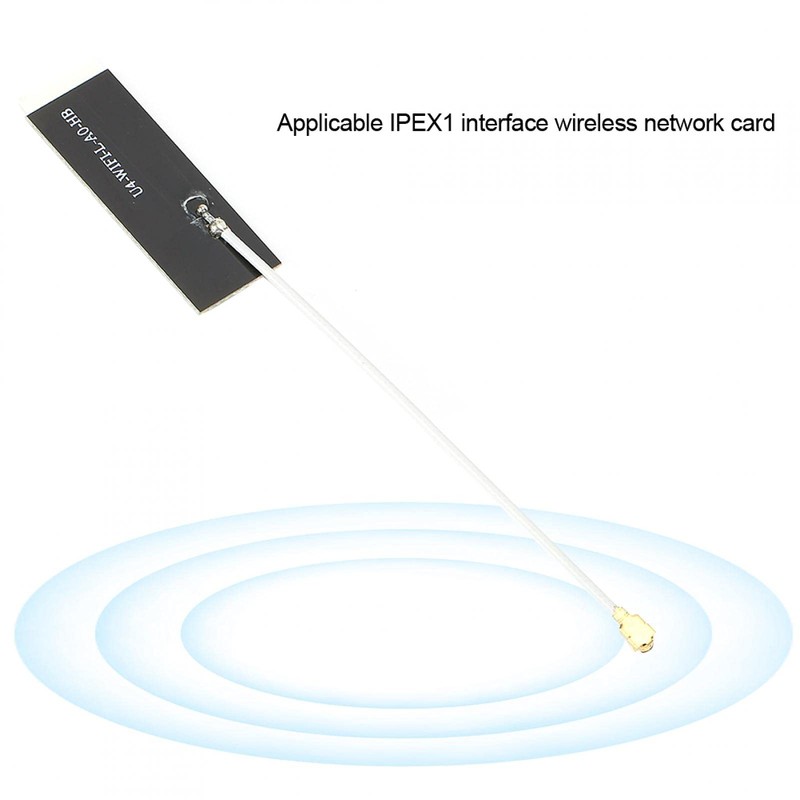 2.4G/5G Dual Frequency Antenna IPEX1 Interface Network Card Antenna 9cm/3.5"