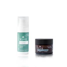 VIVE SkinCare Therapy - Glow Ritual Bundle - BB Cream SPF15 - Night Cream - Face Cream For Mature Skin - Skin Illuminator - Healthy Skin Glow