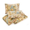 MODERN HEIRLOOM Floral Patch All Seasons Quilt Set, Full/Queen