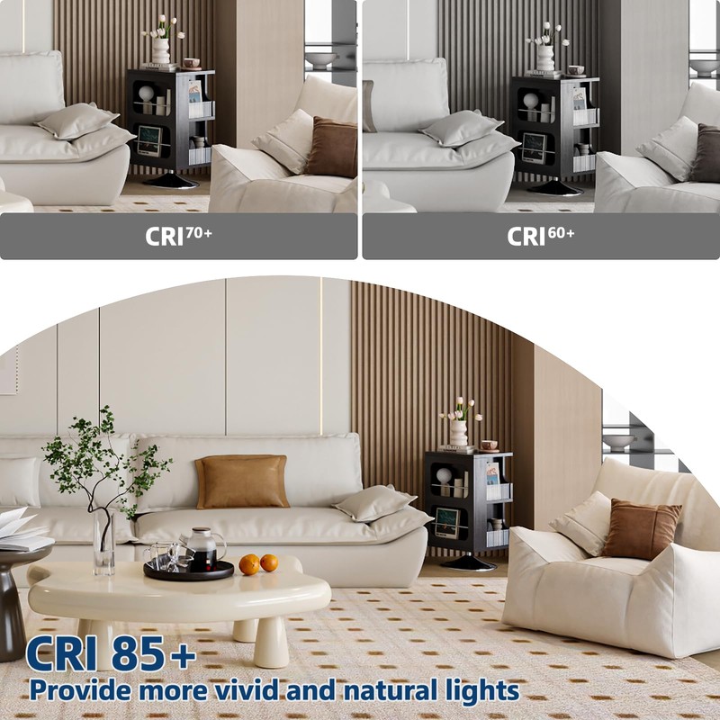 EASY EAGLE LED Ceiling Light, Flat, Round Ceiling Light, 4000