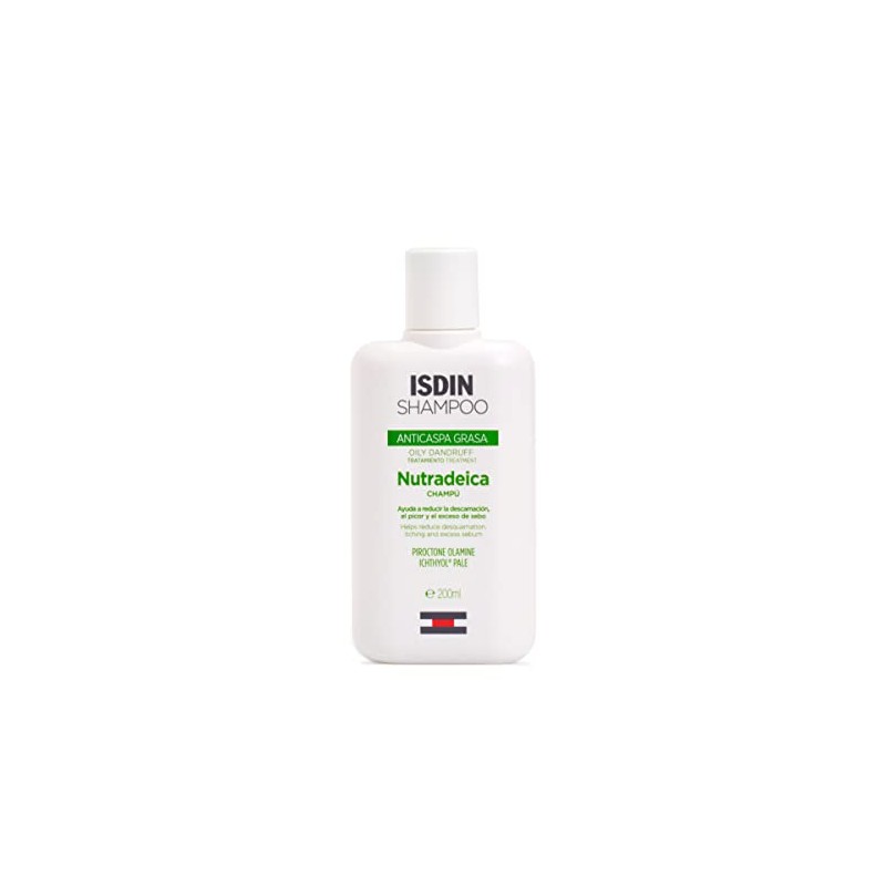 ISDIN Nutradeica Anti-Dandruff Shampoo (200 ml) Reduces Excess Sebum Relieves