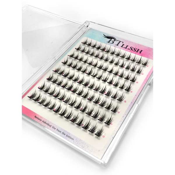 Self Adhesive Eyelashes Wispy Faux Mink False Lashes Natural Look