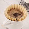 EUSOAR 1-4 Cup Coffee Paper Filters, Pack of 50 Natural