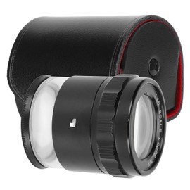 8 LED Scale Magnifier 10X High Definition Jewellers Magnifying Glass Adjustable Magnifying Tool with Scale for Optical Textile Jewellery Inspection