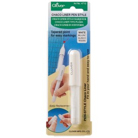 Clover 4712 Pen Style Chaco Liner White