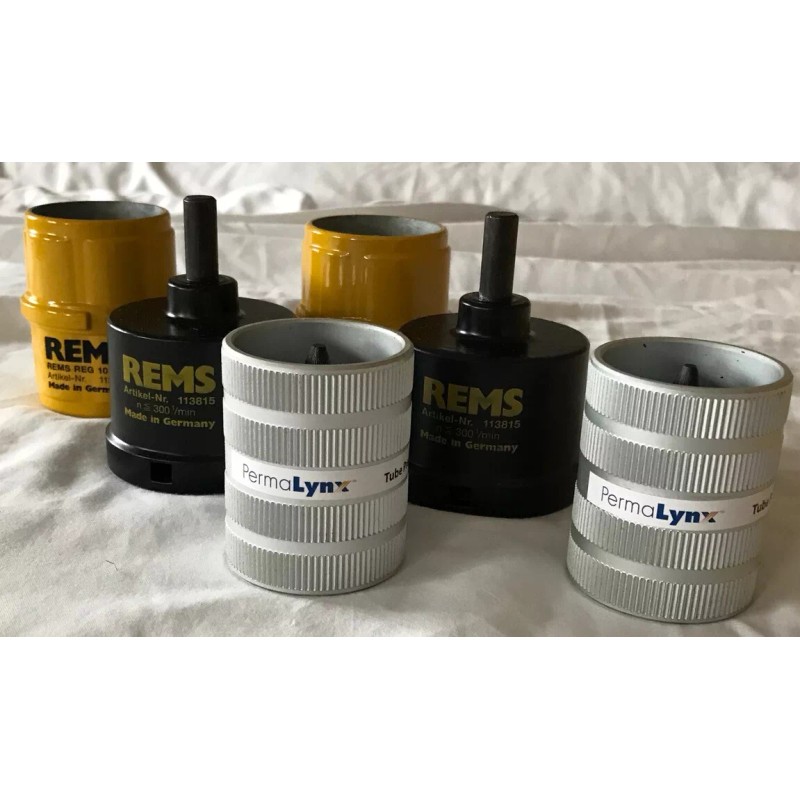 Rems/PermaLynx 4 Deburring / Reaming Tools (2) 10-42 mm w/drill