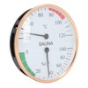 Sauna Temperature Humidity Meter Professional Wall Mounted High Accuracy Hygrometer