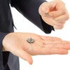 Don Flyee Ryoma Sakamoto Family Crest Bellflower Lapel Pin Butterfly