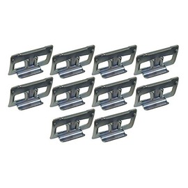 Auto Krafters Compatible/Replacement For Side Body and Rocker Panel Molding Clips Set of 10 for 1962-64 Monterey Comet (EBC2GY-16A076ST)