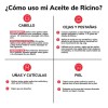 2p Aceite Ricino Orgánico 50ml Suero Crec Pestañas Y Cejas