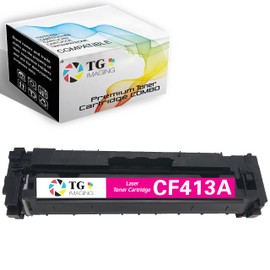 TG Imaging Compatible Toner Cartridge Replacement for CF413A 410A Magenta 1-Pack Work for Color Pro MFP M477fnw M477fdw M477fdn M452nw M452dn M452dw M377dw Toner Printer