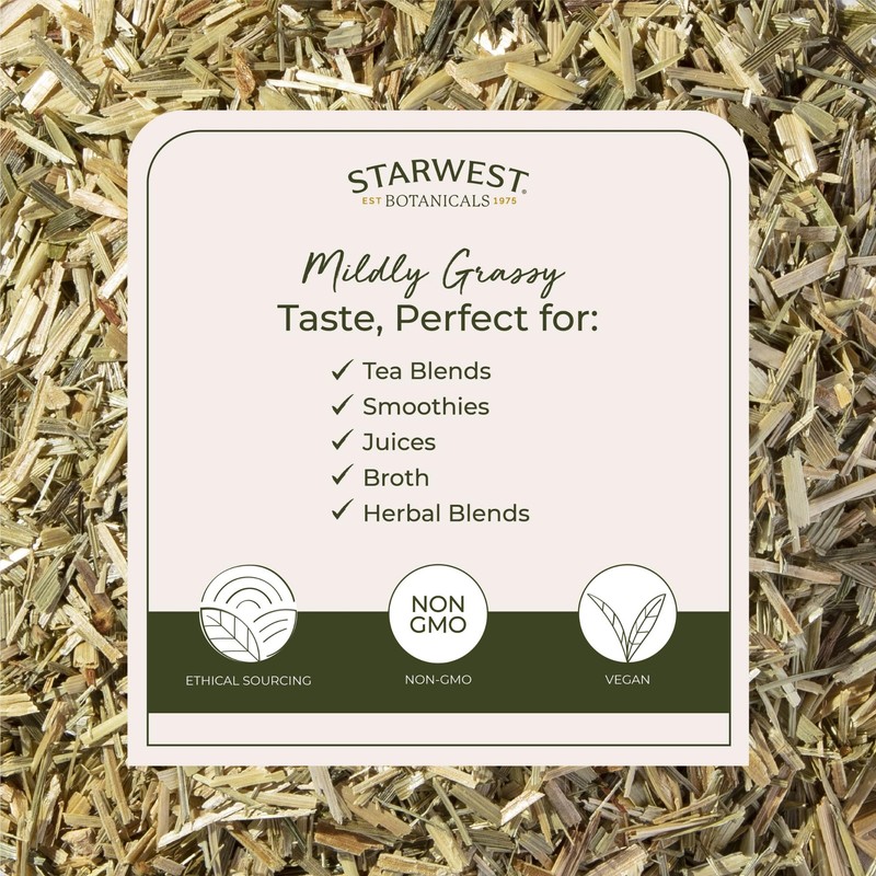 Starwest Botanicals Oatstraw Loose Leaf Organic - Dried Herb for