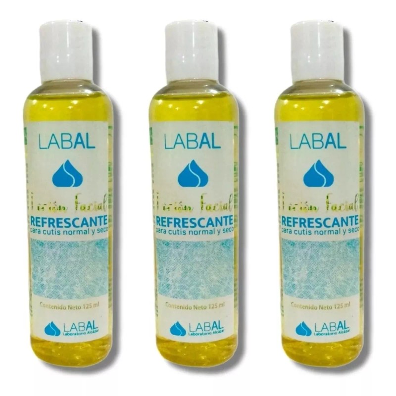 Labal 3 Loción Facial Refrescante Hidrata Cierra Poros 125ml
