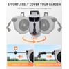 SUNPOW Retractable Garden Hose Reel 1/2 Inch x 33ft -