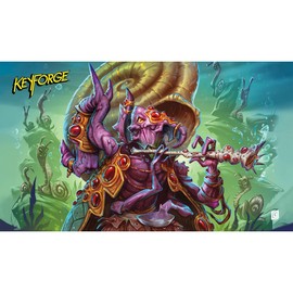 Ghost Galaxy KeyForge: Molluscaller Playmat - 14" x 24" Natural Rubber Game Mat Featuring KeyForge House Art, Durable & Spacious, Perfect for Gameplay, Made by Ghost Galaxy