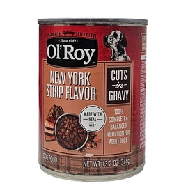 Ol' Roy Prime Variety Pack Ribeye and New York Strip Wet Dog Food, Pack of 12