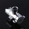 3-Way Shower Head Diverter Mount Combo Valve Bathroom Shower Arm