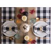 DII Buffalo Check Collection, Classic Farmhouse Tablecloth, Tablecloth, 70" Round,